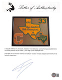 Shaquille O'Neal 1989 Robert G. Cole High School Framed Letterman Patches