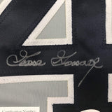 FRAMED Signed GOOSE GOSSAGE 35x39 New York Grey Jersey JSA COA Auto