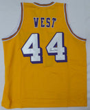 Los Angeles Lakers Jerry West Autographed Signed Yellow Jersey JSA #WPP514344