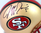 Jeff Garcia Autographed San Francisco 49ers 96-08 TB Mini Helmet - Beckett W Aut