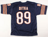 Mike Ditka Signed Chicago Bears Jersey (Schwartz COA) 5xPro Bowl (1961-1965)