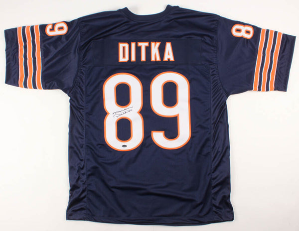 Mike Ditka Signed Chicago Bears Jersey (Schwartz COA) 5xPro Bowl (1961-1965)