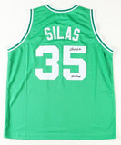 Paul Silas Signed Boston Celtics Jersey Inscribed "3xChamps" (JSA COA) Forward