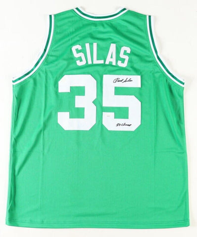 Paul Silas Signed Boston Celtics Jersey Inscribed "3xChamps" (JSA COA) Forward