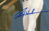 Rickey Henderson Signed San Diego Padres Unfamed 8x10 Hitting Ball MLB Photo