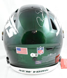 Boomer Esiason Autographed New York Jets F/S SpeedFlex Helmet - Beckett W Holo