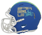 Cooper DeJean Autographed Eagles Super Bowl Logo Mini Speed Helmet Fanatics