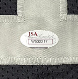 Ham Lambert Russell Signed Custom Black Pro-Style Football Jersey JSA W532217