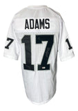 Davante Adams Signed Custom White Pro-Style Football Jersey BAS ITP