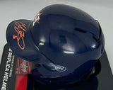 Astros WS Champion KYLE TUCKER Signed Rawlings Baseball Mini Helmet AUTO - BAS