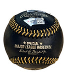 Aaron Nola Autographed Black Baseball Philadelphia Phillies Fanatics 41142