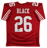 Kaelon Black Signed San Francisco 49ers Jersey (Beckett) Ex Indiana Hoosiers R.B