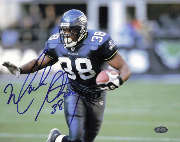 Mack Strong Autographed Signed 8x10 Photo Seattle Seahawks MCS Holo #63511