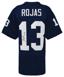 Tony Rojas Signed Navy Custom College Football Jersey - (SCHWARTZ COA)