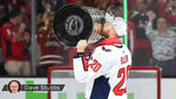 Lars Eller Signed Washington Capitals Logo Puck (JSA COA) 2018 Stanley Cup Champ