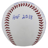 Tigers Alan Trammell "Career Stat" Authentic Signed Oml Baseball w/Case BAS Wit