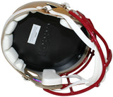 Garrison Hearst Signed San Francisco 49ers F/S 1996-08 Speed Helmet BAS 35600