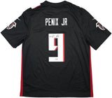 FALCONS MICHAEL PENIX JR. AUTOGRAPHED BLACK NIKE JERSEY SIZE XL BECKETT 242572