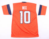 Bo Nix Signed Denver Broncos Jersey (Beckett) 2024 1st Round Pick / #12 Overall