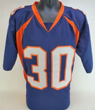 Terrell Davis Signed Denver Broncos Jersey (JSA COA) 2xSuper Bowl Champion R.B.
