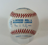 Frank Robinson & Brooks Robinson Dual Signed Official American League Baseball