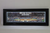 Boston Celtics TD Garden Panoramic Photo - Shadowbox Lighted Framed