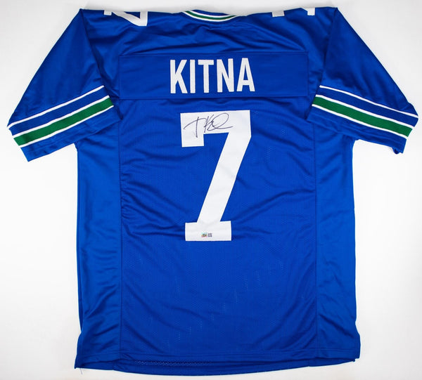 Jon Kitna Signed Seahawks Home Jersey (GTSM) Seattle's Starting Q.B. 1999-2000