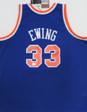 Knicks PATRICK EWING Signed Official Swingman Mitchell & Ness Jersey AUTO - BAS