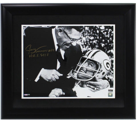 Jerry Kramer Signed Green Bay Packers Framed 16x20 NFL Photo w- HOF 2018 Insc