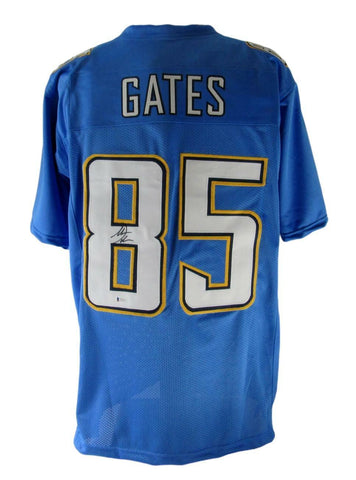 Antonio Gates Signed/Autographed Chargers Custom Jersey Beckett 158684
