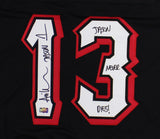 Ari Lehman Signed Friday the 13th Custom Black Jersey - Jason Never Dies Insc