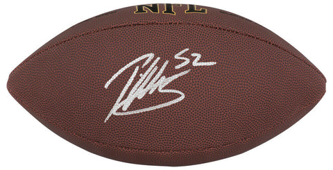 Patrick Willis Signed Wilson Super Grip Full Size NFL Football - (SCHWARTZ COA)
