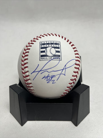 David Ortiz Autographed Official MLB Hall of Fame Baseball , PSA Authentication