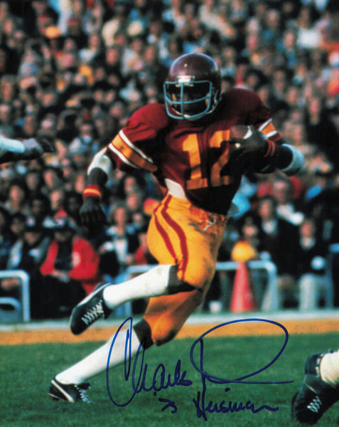 Charlie White Autographed Signed 8x10 Photo USC Trojans "73 Heisman" SKU #230369