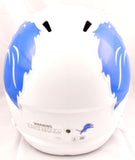 Barry Sanders Autographed Detroit Lions F/S AMP Speed Helmet - Beckett W Holo