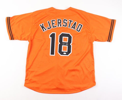 Heston Kjerstad Signed Baltimore Orioles Jersey (JSA) #2 Pick 2020 MLB Draft