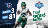 Tyjae Spears Signed Tennessee Titans Jersey "Titan Up" (JSA COA) Ex Tulane R.B.