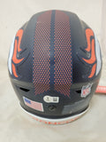 PATRICK SURTAIN II SIGNED DENVER BRONCOS SPEEDFLEX HELMET BECKETT QR