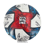 2019 Vancouver Whitecaps Auto Match Used Soccer Ball -BAS/Fanatics LOA (22 Sigs)