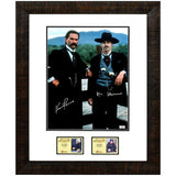 Kurt Russell, Val Kilmer Autographed Tombstone Wyatt and Doc 11x14 Framed Photo