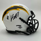 Autographed/Signed Keenan Allen LA Chargers Lunar Eclipse Mini Helmet BAS COA