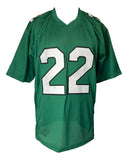 Duce Staley Philadelphia Signed Kelly Green Football Jersey TriStar