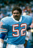 Robert Brazile Signed Houston Oilers Jersey (Beckett) 2018 Hall of Fame / L.B.