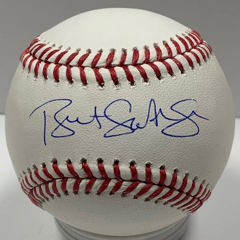 Royals BRET SABERHAGEN Signed Official MLB Baseball AUTO Mets - CY Young - BAS
