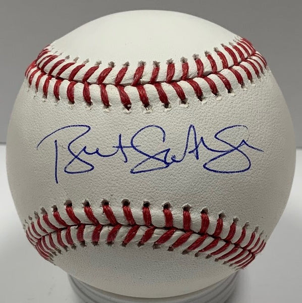 Royals BRET SABERHAGEN Signed Official MLB Baseball AUTO Mets - CY Young - BAS