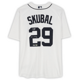 Tarik Skubal Autographed Detroit Tigers "24 Cy Young" Nike White Jersey Fanatics