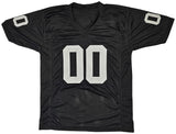 OAKLAND RAIDERS JIM OTTO AUTOGRAPHED BLACK JERSEY "HOF 1980" PSA/DNA 215777