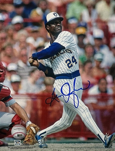 Brewers 1982 AL Champion BEN OGLIVIE Signed 8x10 Photo #12 AUTO