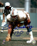 Bob Keuchenberg Miami Dolphins Signed/Auto 8x10 Photo JSA 161554