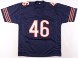 Doug Plank Signed Chicago Bears Jersey Inscribed "Hitman & 46 Defense (JSA COA)
